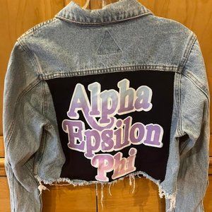 AEPHI Crop Jean Jacket